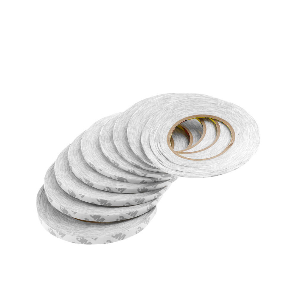 Strong Sticky Double Sided Adhesive Tape 2Mm-10Mm 50M Length For Home Hardware New 5063131208436