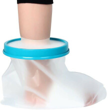Foot Cast Protector Shower for Adult Waterproof Shower Boot Cover for Broken Foot, Cast, Ankle Wound & Surgery