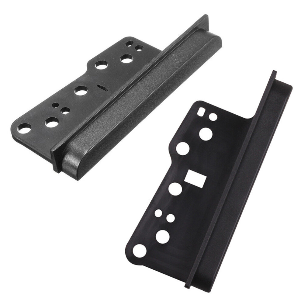 2 Pcs Radio Brackets Double Din Stereo Panel Fascia Dvd Dash Mount Trim Side Kit For Toyota Scion Subaru 5063131261974