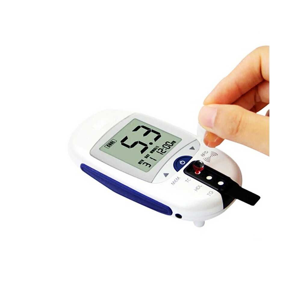 Wejoy 5 In 1 Lipid Analyzer Total Cholesterol Tc Triglyceride Tg Density Lipoprotein Hdl Ldl Glucose Blood Sugar Test Monitor