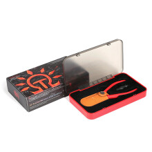 DSPIAE New ST-A Single Blade Nipper 3.0 Hand Tools Pliers Multifunctional Bent Non-Scale Long Nose For Electrical Parts Red