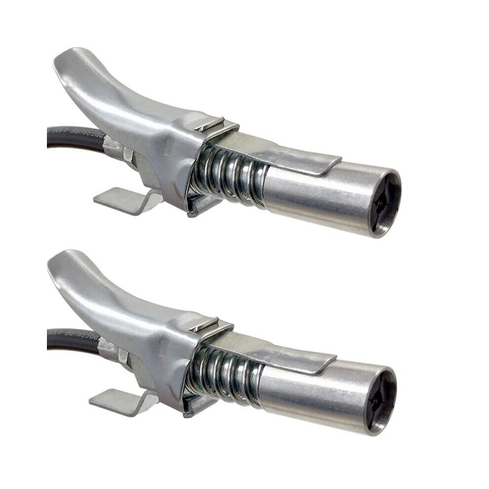 Grease Gun Adapter Car Grease Coupler Ez-Pz Lube Quick Release Lock On Coupling End 1/8 High-Pressure Oil Injection Nozzle 5063131278958