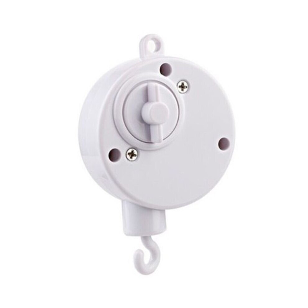 1 Pc Baby Mobile Crib Bed Bell Toy Windup Movement Music Box Machine Nursery Decoration White Wejoy