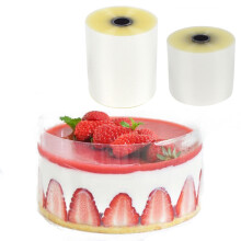 8cm 10cm Transparent Clear Mousse Surrounding Edge Wrapping Tape Baking Cake Dessert Collar DIY Cake Decorating Tools