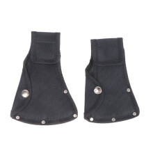 1Pc Portable Axe Sheath Outdoor Protection Tools Black Multifuntional PU Leather