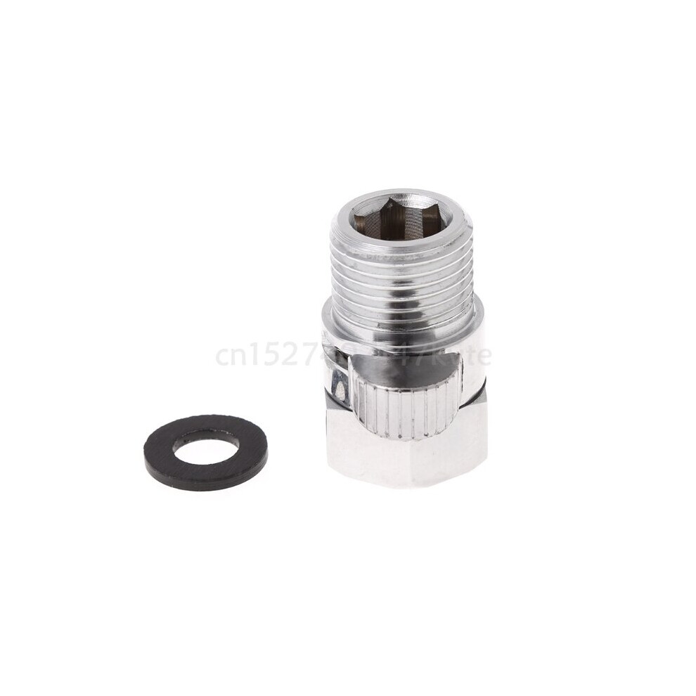 1 Pc Full Brass G1/2" Flow Quick Control Shut-Off Valve For Shower Head Hand Water Saver 5063131986839
