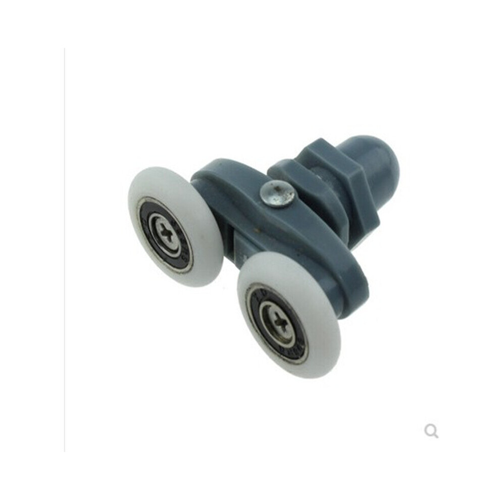 8 Double Twin Shower Door Rollers Wheels Runners Pulley Pulleys 19/20/23/25/26/27Mm Wheels Bathroom Door Runners Sliders Wheels 5063131262087