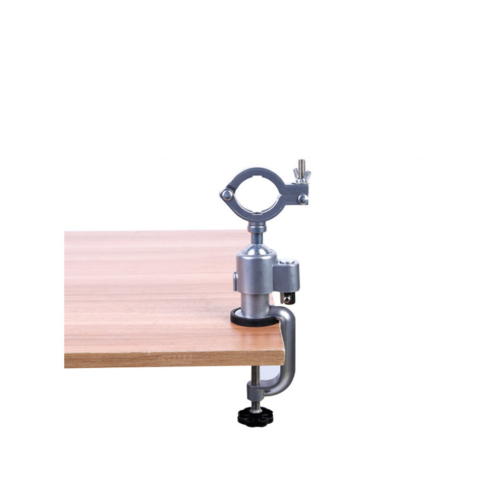 Wejoy 360 Degree Rotating Table Vise Multifunctional Aluminium Alloy Swivel Bench Vise Clamp Electric Drill Stand Rotating Tool