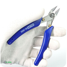 Blue Wire Nipper Hand Tool Practical Mini Electronic Pliers Diagonal Side Cutting Pliers Cable Wire Cutter Repair Pry Open Tool