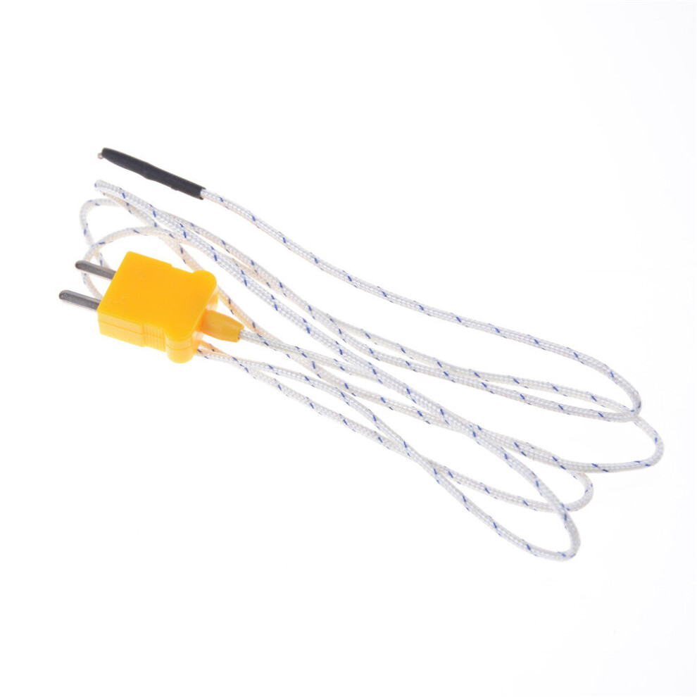 92Cm Cable K Type Thermocouple Temperature Measuring Probe Sensor White 5063131269109