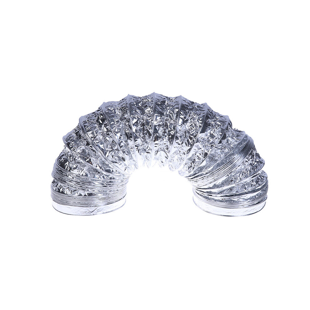3.1 Inch Flex Air Aluminum Foil Ducting Dryer Vent Hose For Ventilation 1.5M Ventilation Air Tube For Kitchen Bathroom 5063131255928