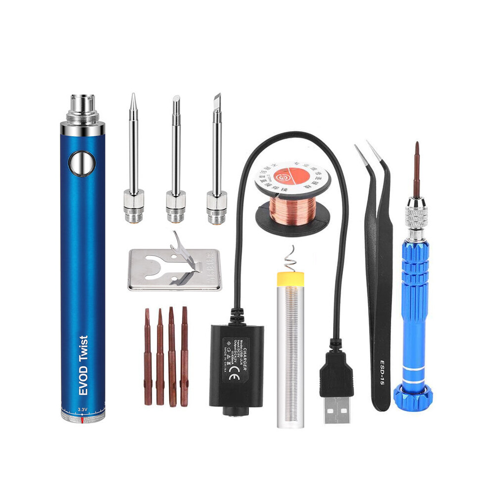 5V 15W Battery Powered Soldering Iron With Usb Charge Soldering Iron With Soldering Wire Wireless Charging Solder Iron 5063131285451