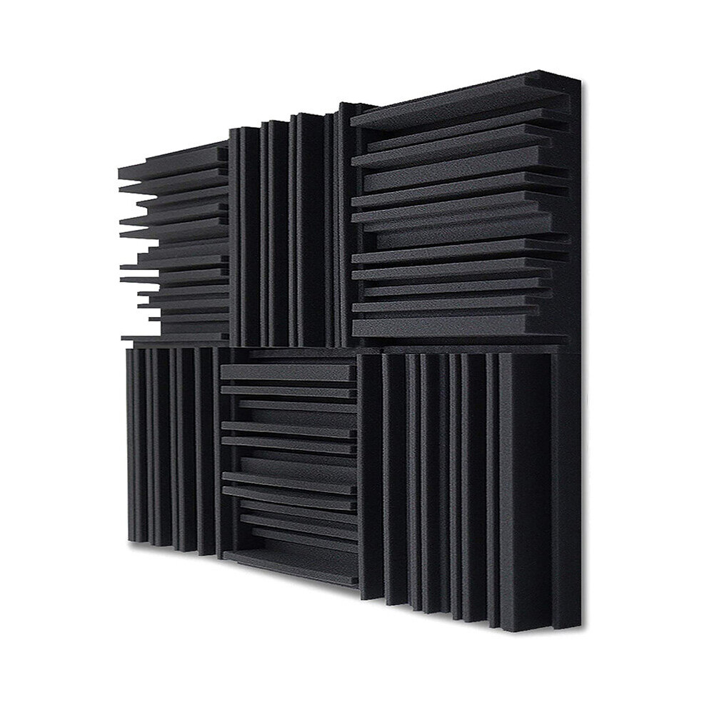 6Pcs Acoustic Foam 300X300x50mm Studio Acoustic Foam Panels Soundproof Sponge Diffusers Drum Room Absorption Treatment 5063131265767