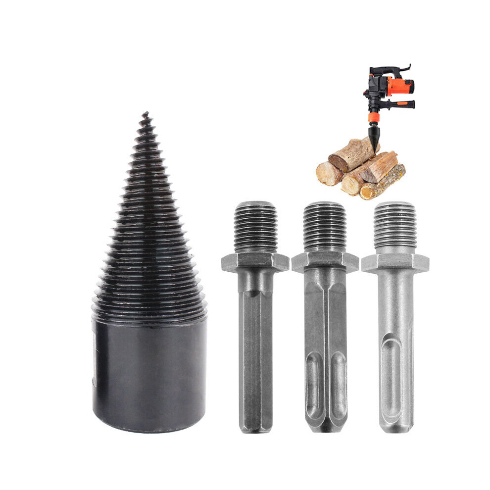 32Mm/42 Mm Wood Splitting Drill Bit Firewood Log Splitter Drill Bit Set Electric Wood Chopping Tool 5063131276206
