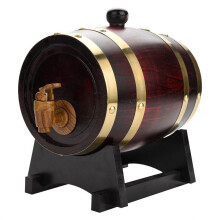 1.5L Homebrew Wooden Wine Barrel Oak Beer Brewing Equipment Vintage Wood Oak Timber Wine Barrel For Beer Whiskey Rum ????? ????