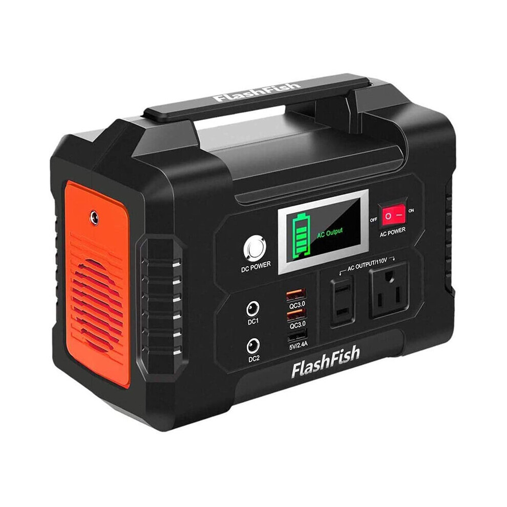 100-127V Portable Solar Power Station Flashfish 40800Mah Solar Generator Battery Charger Outdoor Energy Power Supply 200W 151Wh 5063131291698