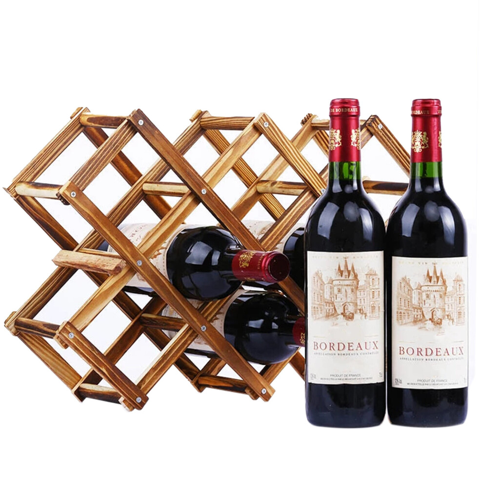 Folding Wooden Wine Rack High Endurance Red Wine Wines Rack Storage Wines Bottles Organizers Cabinet Storage Wooden Wine Shelves-image-OPC-PBNKSF2-NEW