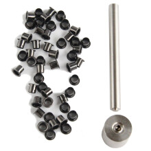 Kydex Eyelet Tool Setter Set Kit with Anvil and Eyelets for DIY Kydex Sheath Outdoor Tool