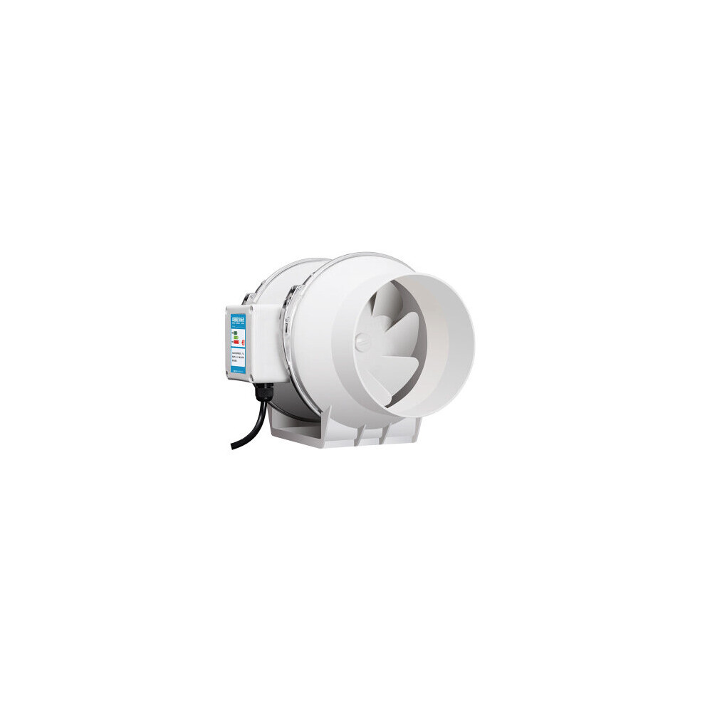 4 Inch Powful Silent Exhaust Fan Duct Fan Garden Farmland Window Airflow Boost Air Ventilator Pipe Ventilation Extractor 220V 5063131256000