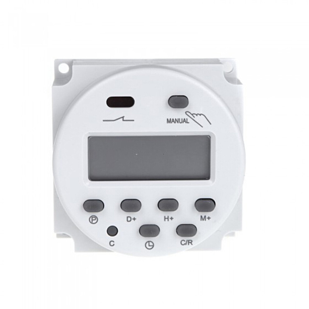 Digital Microcomputer 7Days Weekly Programmer Electronic Timer Switch Av 220V Time Relay With Countdown 12V Dc For Light Fan 5063131980813