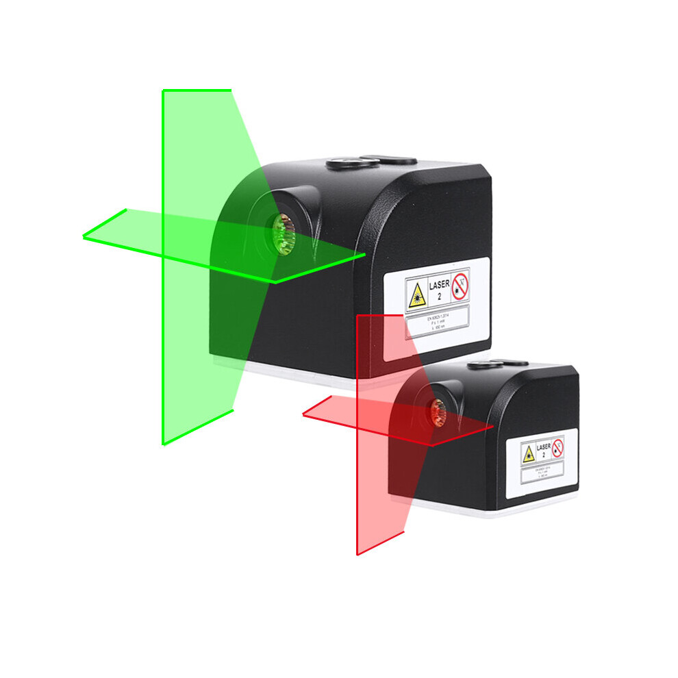 2 Lines Laser Levels Mini Red Green Laser Levels Beam Laser Horizontal Vertical Cross Line Magnetic Adsorption Construction Tool 5063131276329