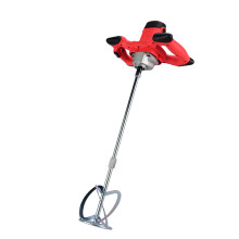 A C 220 V 2600W Electric Cement Mixer Industrial Agitator 6-Speed / Two-stage Mixing Rod / Stepless Speed Changing/ Dual Handle