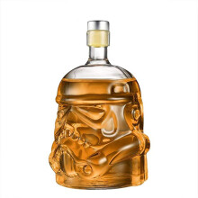 650ml Creative Storm Trooper Decanter White Soldier Glass Jug Liquor Bottle Whiskey Wine Brandy Scotch Bourbon Vodka Decanter