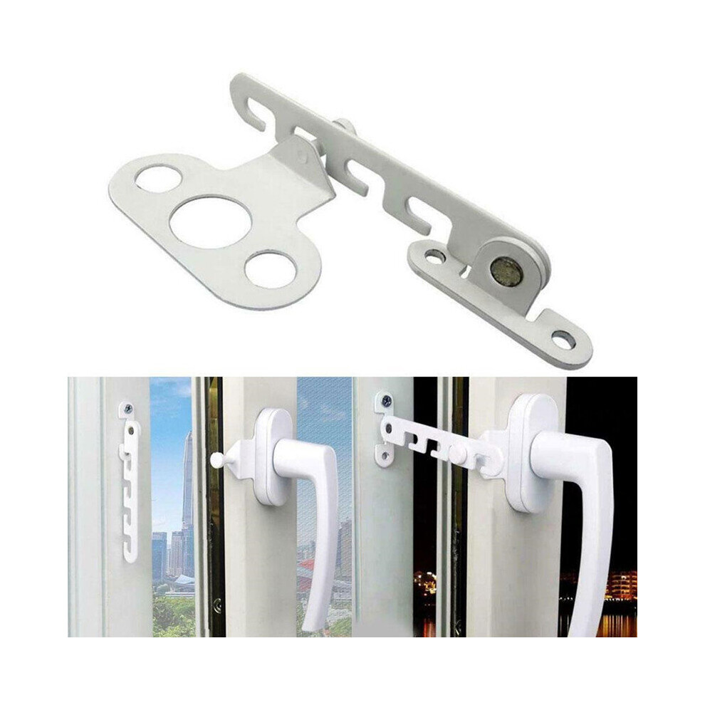 Adjustable Angles Window Limiter Latch Position Stopper Casement Wind Brace Child Safety Protection Door Windows Restrictor Lock Wejoy