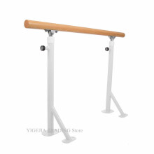 Floor Fixed Dance Bar, Leg Pressing Ballet Barre with 80cm-120cm Height Adjustable, Stable Home Dance Barre, Fitness Bar