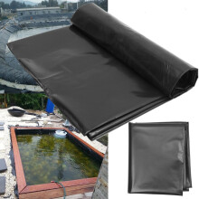 HDPE Fish Pond Liner Cloth Home Pool Landscaping Reinforced Framed Pool Waterproof Tarp Outdoor Garden Basin Pond Cover Canvas