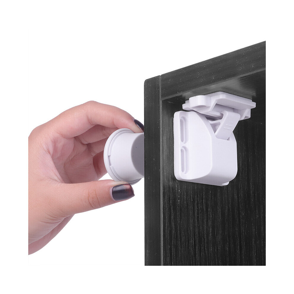 Safety Magnetic Child Lock Children Protection Baby Lock Drawer Latch Cabinet Door Lock Limiter Children Security Locks Wejoy