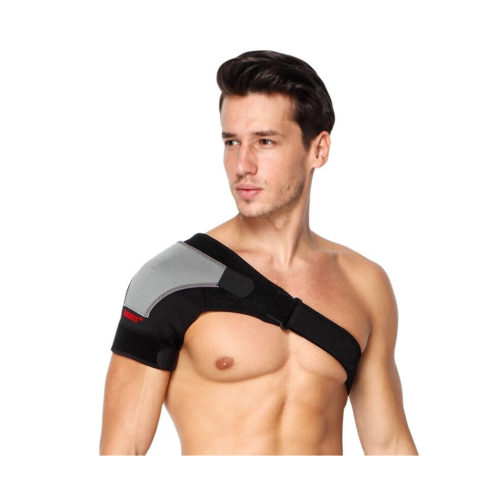 Wejoy Black Adjustable Breathable Shoulder Support Bandage Protector Brace Joint Pain Injury Shoulder Strap Bandage Men/Women