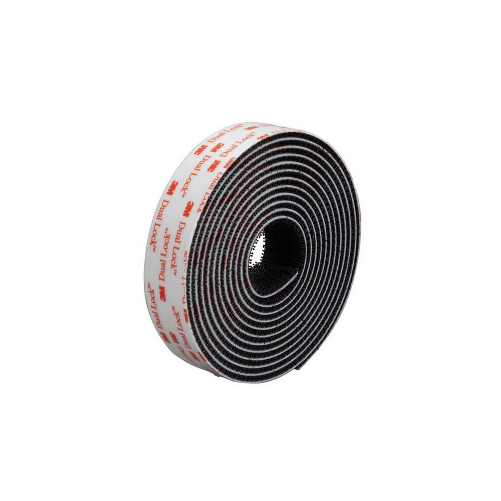 New 3M Dual Lock SJ3550 Black 25mm VHB Adhesive Tape Mushroom Fastener Tape Type 250