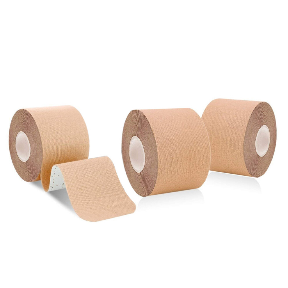 Wejoy 10Pcs Cotton Elastic Sports Tape Kinesiology Taping Exercise Muscle Protector Women Diy Breast Lift Tape Waterproof Bandage