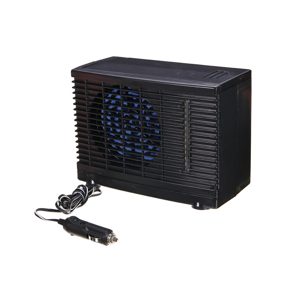 1Pc Portable Vehicle Air Conditioning Cooling Fan 12V 30W Universal Automobile Air Conditioner Fans Cooler Black 5063131256161