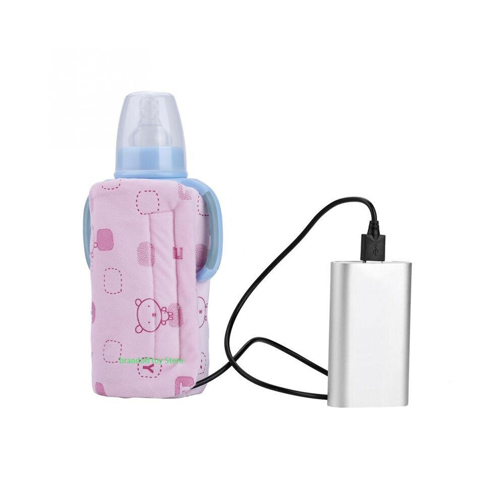 Usb Baby Bottle Warmer Portable Travel Milk Warmer Infant Feeding Bottle Heated Cover Insulation Thermostat Food Heater Wejoy
