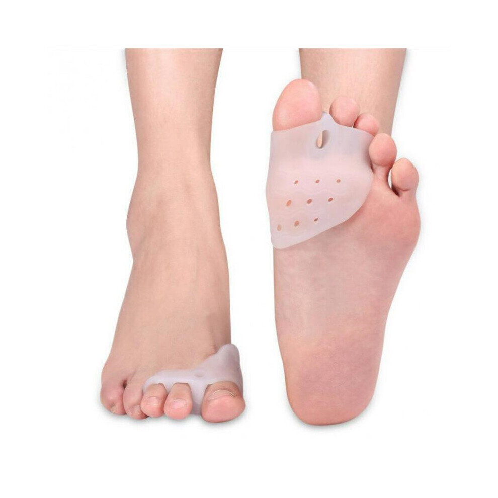 Wejoy 2Pcs Gel Foot Care Insoles Bunion Corrector Bone Big Toe Protector Hallux Valgus Straightener Toe Spreader Pedicure Corrector