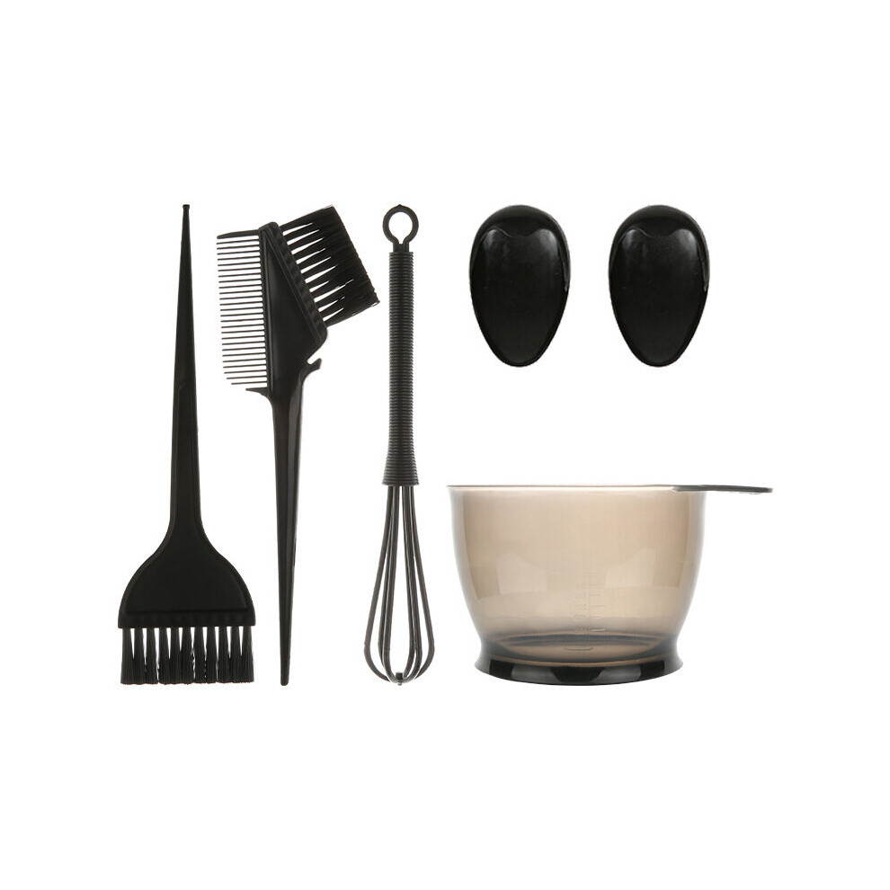 Wejoy 5Pcs Hair Dye Color Brush Bowl Set With Ear Caps Dye Mixer Hair Tint Dying Coloring Applicator Hairdressing Styling Accessorie