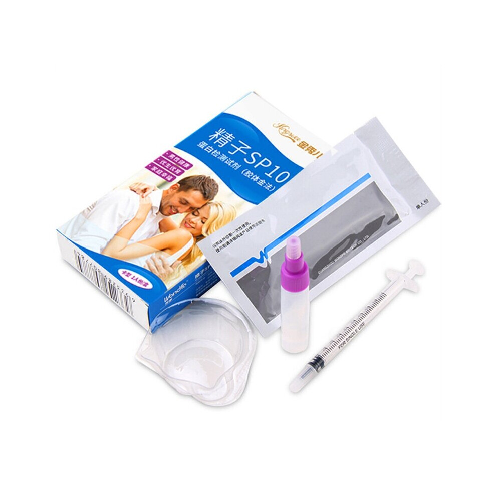 Wejoy 1Pcs Sperm Vitality Quality Test Ovulation Self-Test Strip Men's Male Semen High-Precision Test Paper