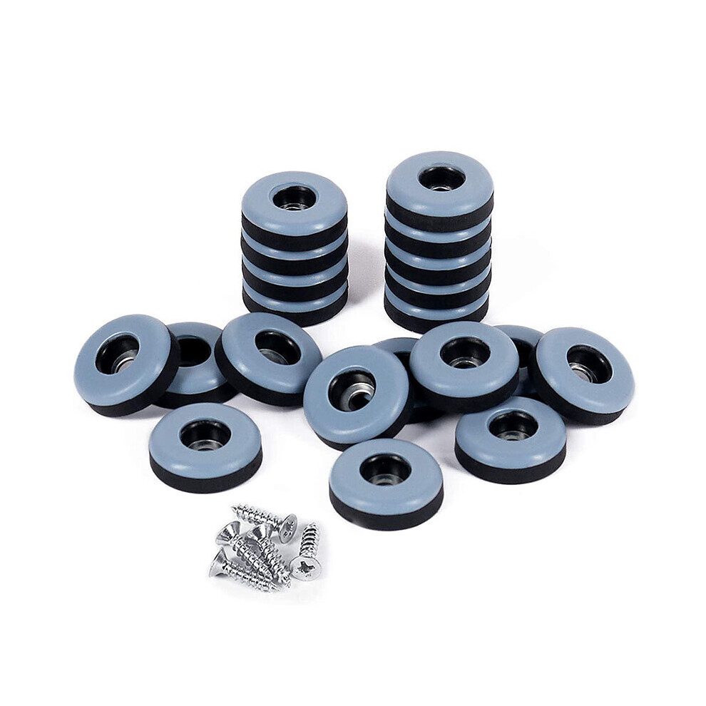 8Pcs Furniture Glides With Screws Furniture Sliders Pads Sliding Block Table Chair Leg Mat Floor Protector For Carpet Hardwood 5063131175042