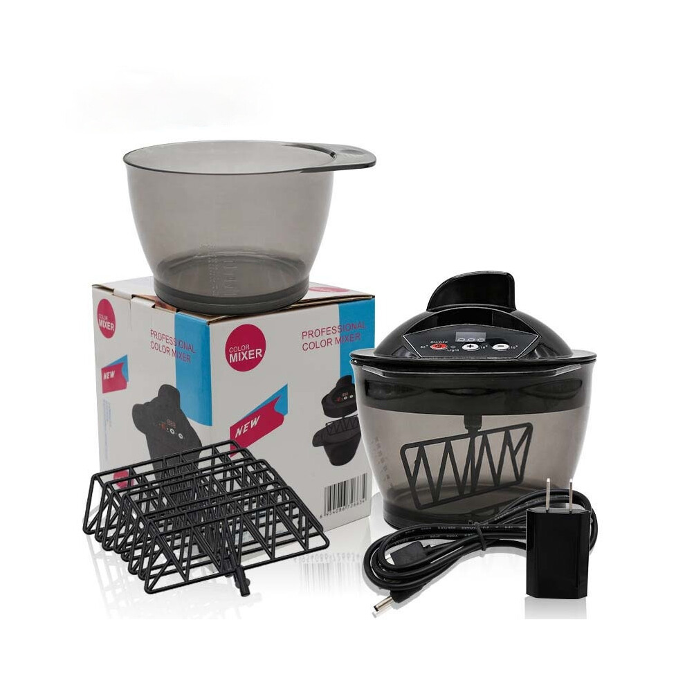 Wejoy Cream Electric Hair Automatic Mixer Mixing Bowl Color Paste Blender Dyeing Stirrer Tool Coloring Hairdressing Barber Kit Diy
