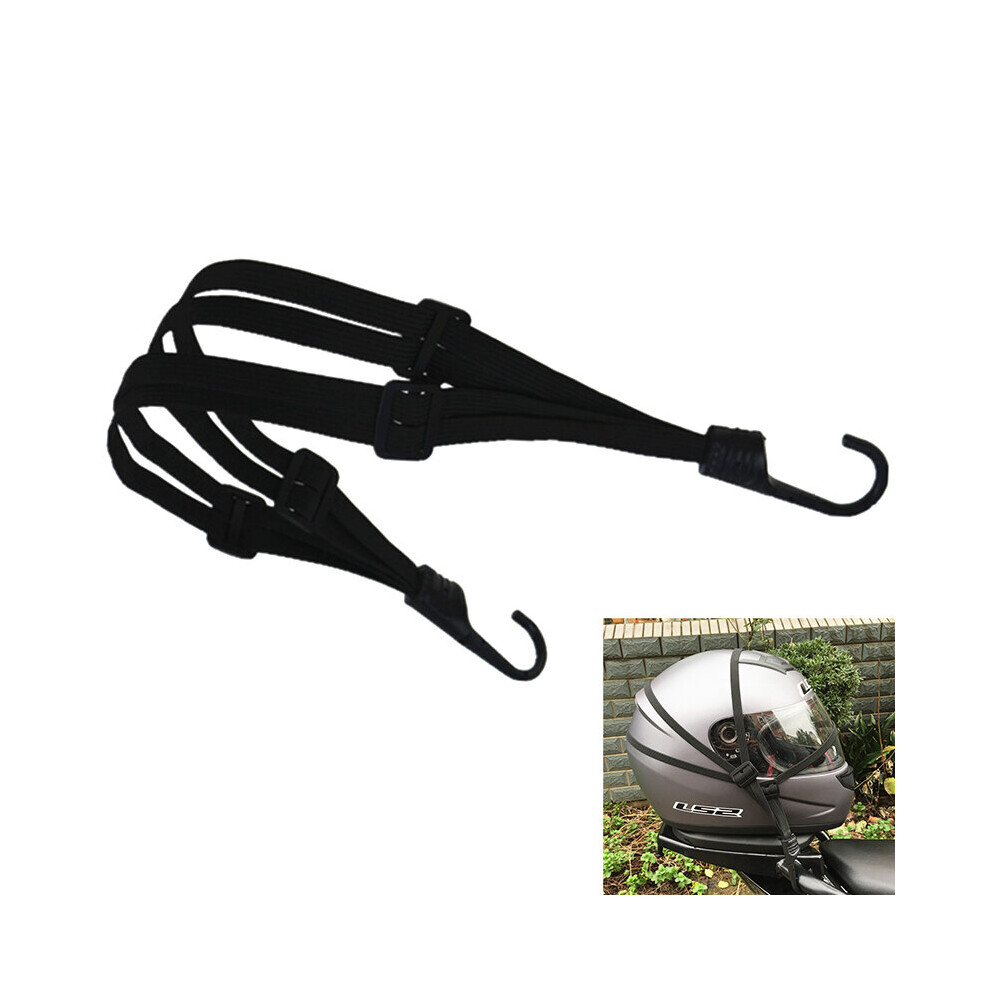 2 Hooks Motorcycles Moto Strength Retractable Helmet Luggage Elastic Rope Strap Strong Ratchet Belt For Luggage Bag 5063131266054