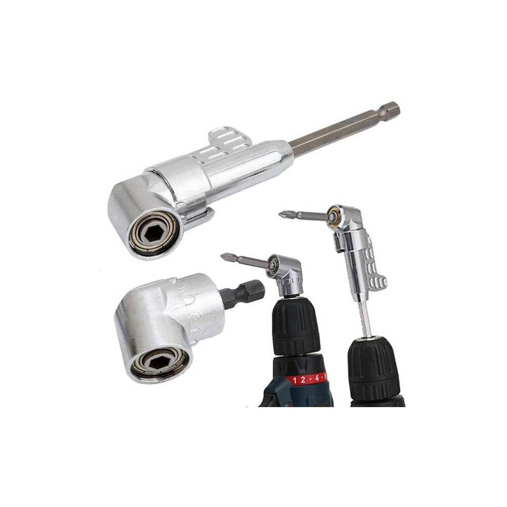 High Quality 105 Degrees 1/4\ Extension Hex Drill Bit Adjustable Hex Bit Angle Driver Screwdriver Socket Holder Adaptor Tools 5063131289053