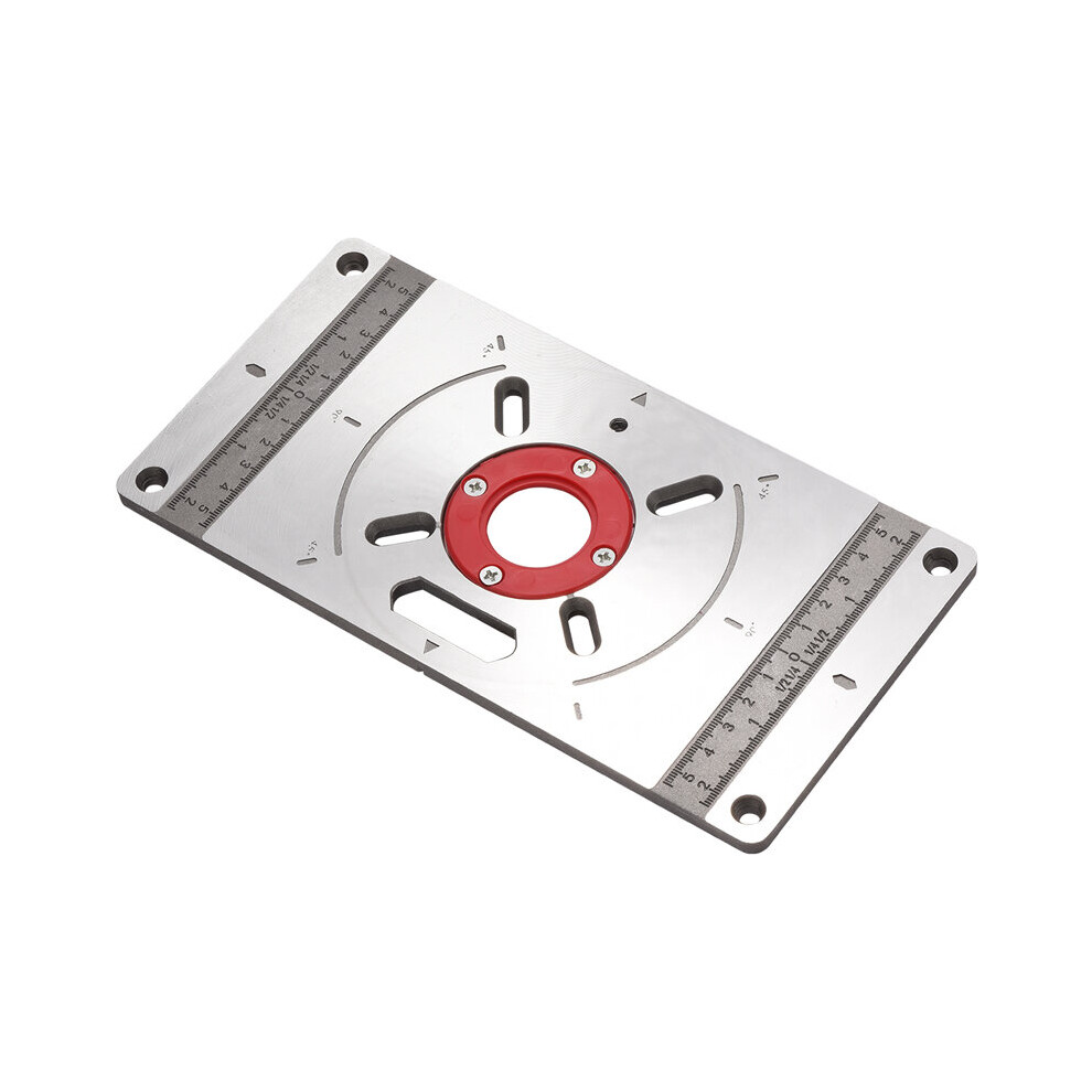 Aluminum Plate For Router Woodworking Workbench Planer Work Benches Joinery Tool Carpentry Multifunctional Tools 5063131248661