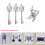 New Arrival Fast SOWOYOOFlagpole Key Locksmith Tools with Spare Pins 4