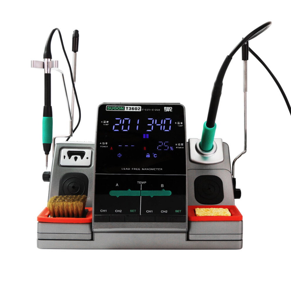 Sugon T3602 Soldering Station Jbc C115 C210 Double Station Welding Rework Station For Cell-Phone Pcb Smd Ic Repair Solder Tools 5063131241600