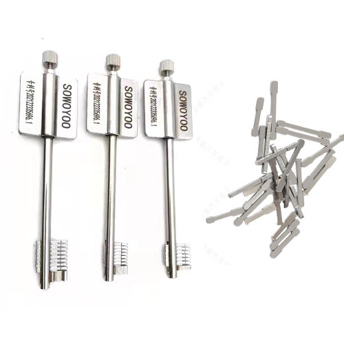 New Arrival Fast SOWOYOOFlagpole Key Locksmith Tools with Spare Pins
