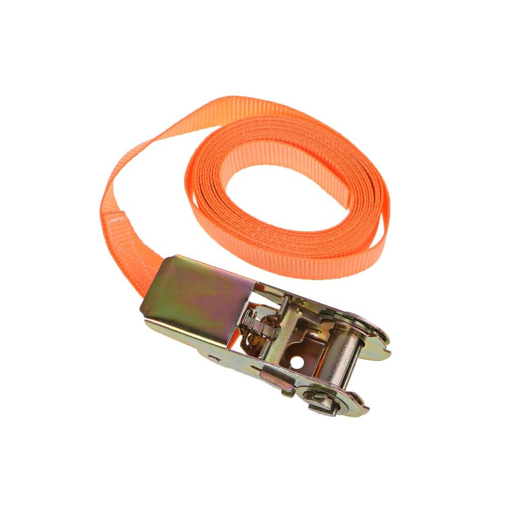 Porable Heavy Duty Tie Down Cargo Strap Luggage Lashing Strong Ratchet Strap Belt With Metal Buckle 5063131266009