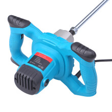2100W 800rpm Electric Cement Mixer Hand Held Steering Wheel Mixer 6-Speed Handheld Electric Mixer Concrete Mixer Power Machine