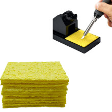 5/10pcs Cleaning Sponge Cleaner For Enduring Solder Welding Station Electric Soldering Iron Tips Clean Sponge Repair Tools